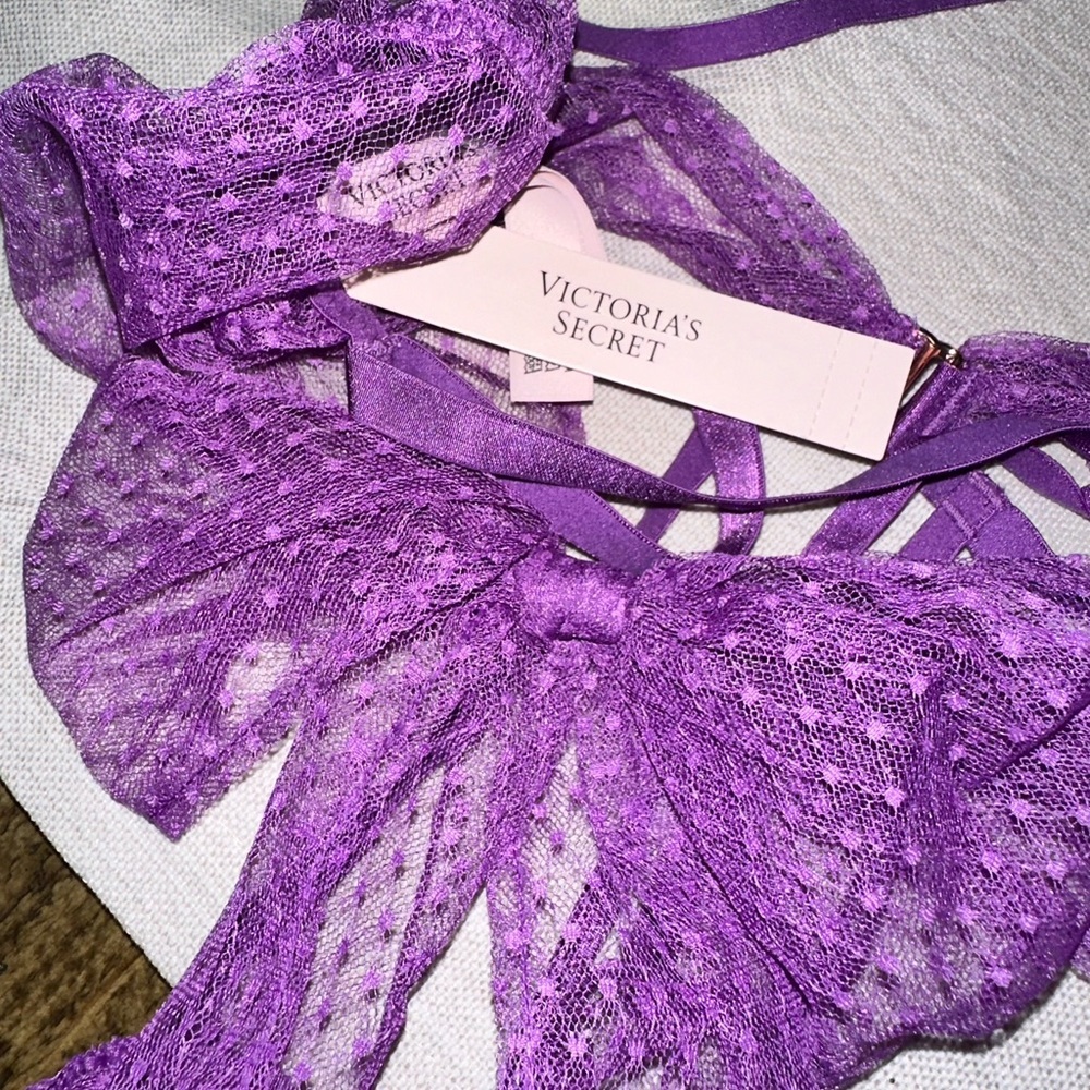 Victoria’s Secret Sexy mesh bow lingerie - Picture 5 of 6